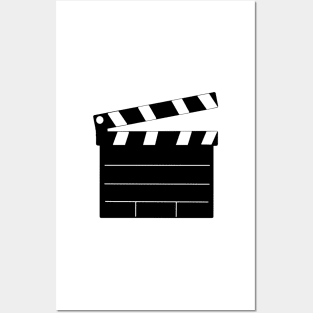 Clapperboard Posters and Art